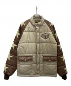 Pherrow'sフェローズ）の古着「中綿ジャケット」｜ベージュ×ブラウン