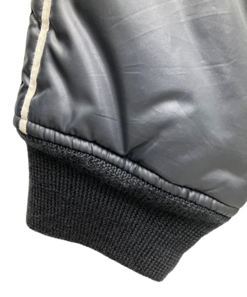 BumbleBee（バンブルビ）BumbleBee (バンブルビ) 中綿ジャケット ベージュ×ネイビー サイズ:XLの古着・服飾アイテム