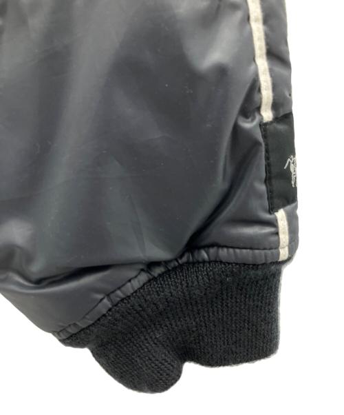 BumbleBee（バンブルビ）BumbleBee (バンブルビ) 中綿ジャケット ベージュ×ネイビー サイズ:XLの古着・服飾アイテム