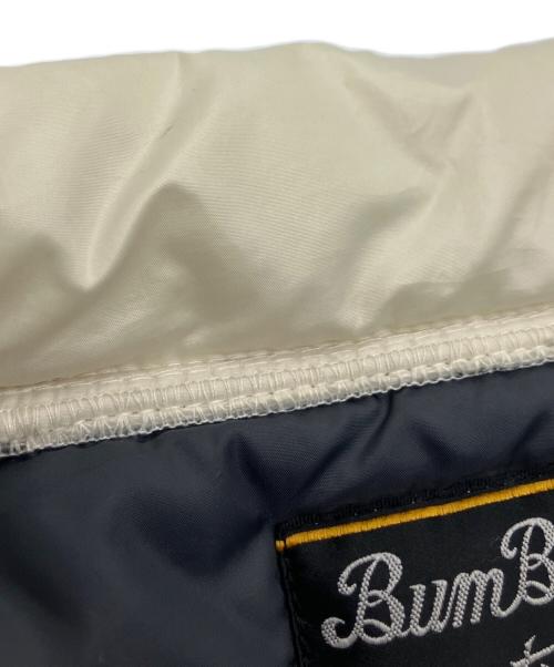 BumbleBee（バンブルビ）BumbleBee (バンブルビ) 中綿ジャケット ベージュ×ネイビー サイズ:XLの古着・服飾アイテム