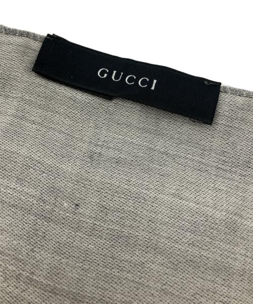 GUCCI（グッチ）GUCCI (グッチ) ストール グレーの古着・服飾アイテム