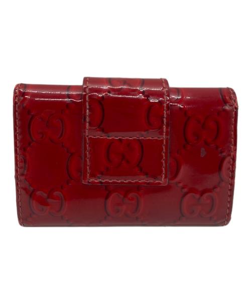 GUCCI（グッチ）GUCCI (グッチ) キーケース レッドの古着・服飾アイテム