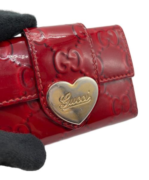 GUCCI（グッチ）GUCCI (グッチ) キーケース レッドの古着・服飾アイテム