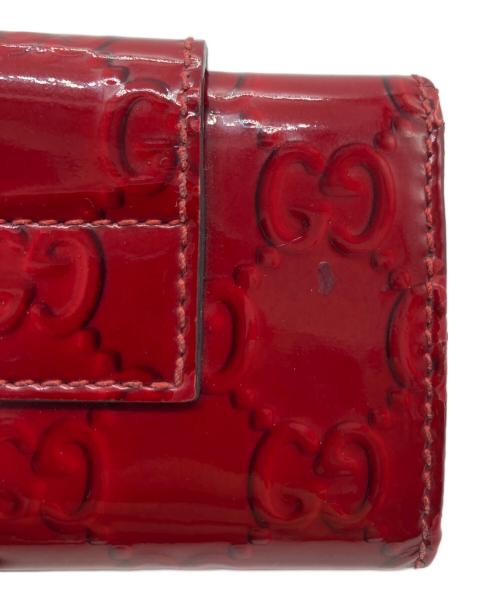 GUCCI（グッチ）GUCCI (グッチ) キーケース レッドの古着・服飾アイテム