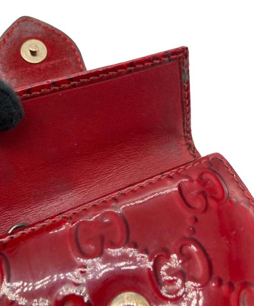 GUCCI（グッチ）GUCCI (グッチ) キーケース レッドの古着・服飾アイテム