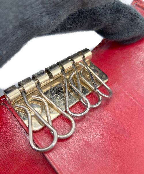 GUCCI（グッチ）GUCCI (グッチ) キーケース レッドの古着・服飾アイテム