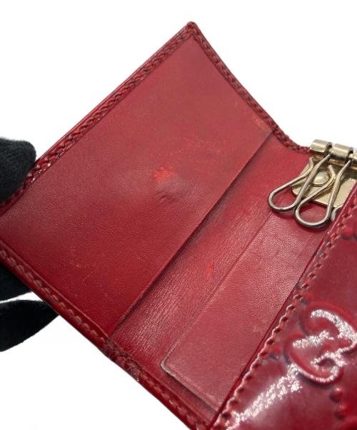 GUCCI（グッチ）GUCCI (グッチ) キーケース レッドの古着・服飾アイテム