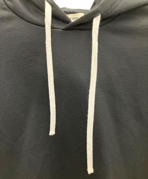 MONKEY TIME（モンキータイム）MONKEY TIME (モンキータイム) プルオーバーパーカー ブラック サイズ:Lの古着・服飾アイテム