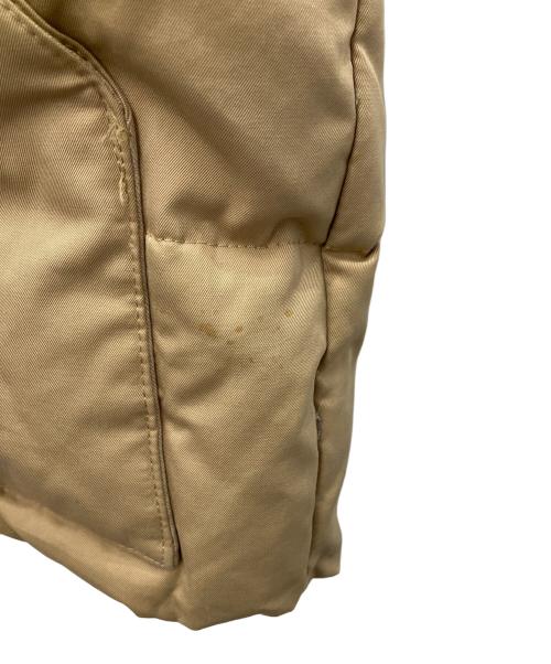 BEAUTY&YOUTH UNITED ARROWS（ビューティーアンドユースユナイテッドアローズ）BEAUTY&YOUTH UNITED ARROWS (ビューティーアンドユースユナイテッドアローズ) ダウンベスト ベージュ サイズ:Mの古着・服飾アイテム