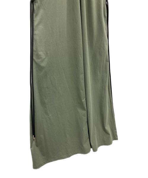 LANVIN（ランバン）LANVIN (ランバン) 半袖ワンピース オリーブ サイズ:SIZE38の古着・服飾アイテム