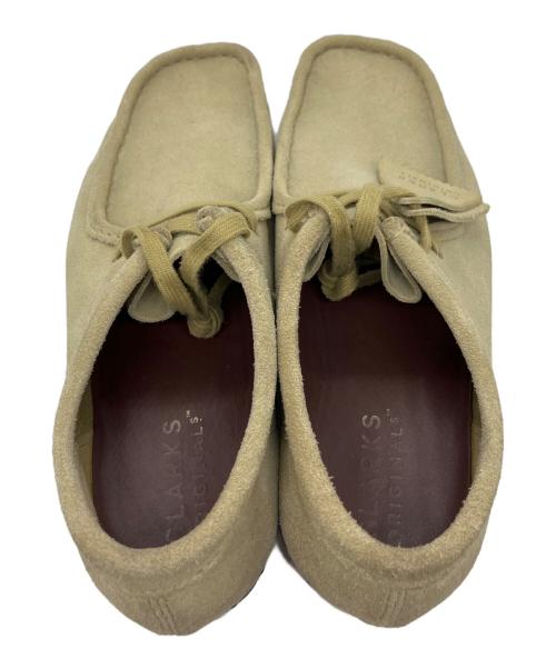 CLARKS ORIGINALS（クラークス オリジナルズ）CLARKS ORIGINALS (クラークス オリジナルズ) ワラビーブーツ ベージュ サイズ:26の古着・服飾アイテム