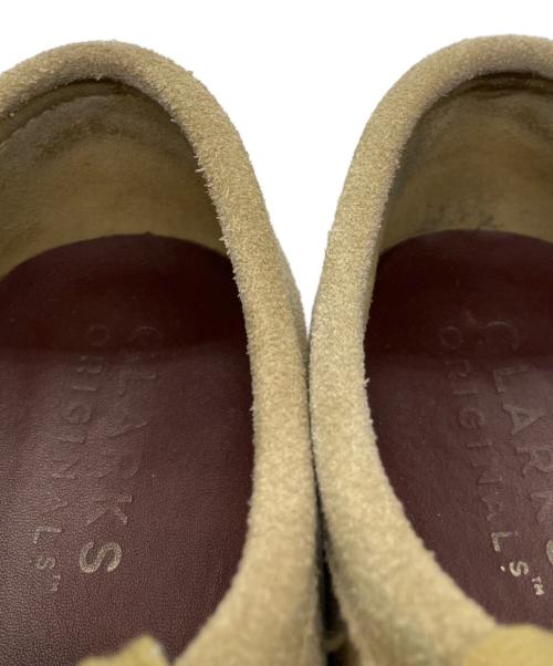CLARKS ORIGINALS（クラークス オリジナルズ）CLARKS ORIGINALS (クラークス オリジナルズ) ワラビーブーツ ベージュ サイズ:26の古着・服飾アイテム