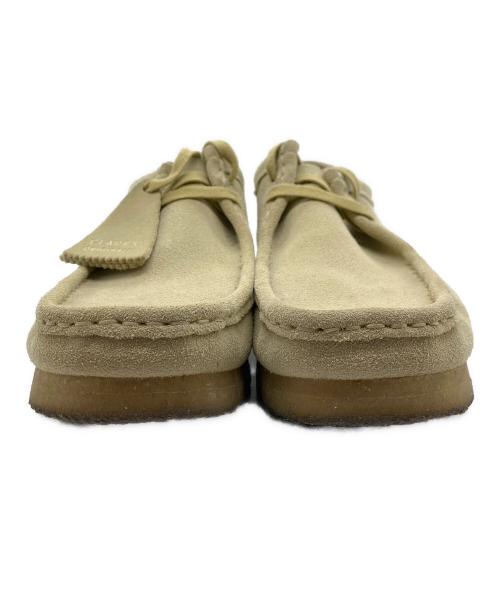 CLARKS ORIGINALS（クラークス オリジナルズ）CLARKS ORIGINALS (クラークス オリジナルズ) ワラビーブーツ ベージュ サイズ:26の古着・服飾アイテム