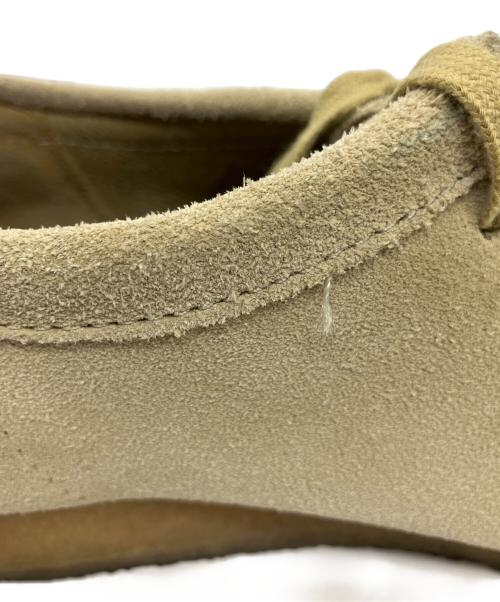 CLARKS ORIGINALS（クラークス オリジナルズ）CLARKS ORIGINALS (クラークス オリジナルズ) ワラビーブーツ ベージュ サイズ:26の古着・服飾アイテム