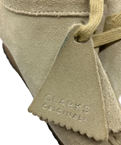 CLARKS ORIGINALS（クラークス オリジナルズ）CLARKS ORIGINALS (クラークス オリジナルズ) ワラビーブーツ ベージュ サイズ:26の古着・服飾アイテム