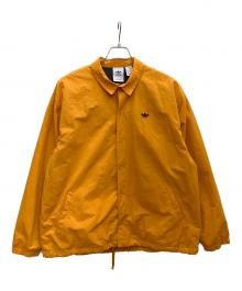 adidas（アディダス）の古着「ナイロンジャケット」｜オレンジ