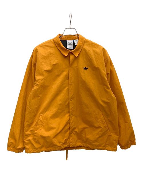 adidas（アディダス）adidas (アディダス) ナイロンジャケット オレンジ サイズ:XOの古着・服飾アイテム