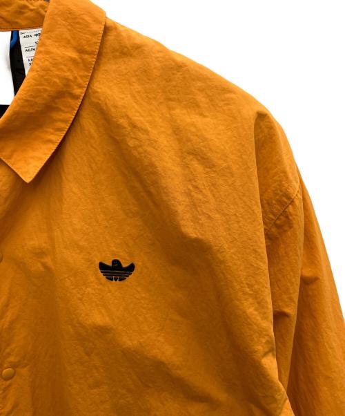 adidas（アディダス）adidas (アディダス) ナイロンジャケット オレンジ サイズ:XOの古着・服飾アイテム