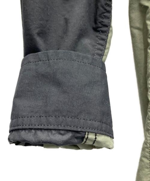 THE NORTH FACE（ザ ノース フェイス）THE NORTH FACE (ザ ノース フェイス) Nuptse Shirt オリーブ×ブラック サイズ:Mの古着・服飾アイテム