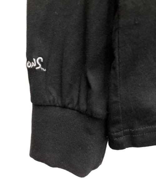 1PIU1UGUALE3 RELAX（ウノピゥウノウグァーレトレ リラックス）1piu1uguale3 relax (ウノピゥウノウグァーレトレ リラックス) 長袖カットソー ブラック サイズ:Lの古着・服飾アイテム