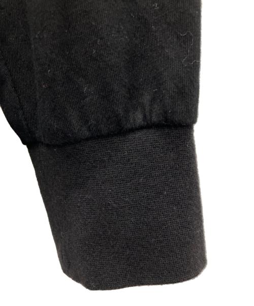 1PIU1UGUALE3 RELAX（ウノピゥウノウグァーレトレ リラックス）1piu1uguale3 relax (ウノピゥウノウグァーレトレ リラックス) 長袖カットソー ブラック サイズ:Lの古着・服飾アイテム