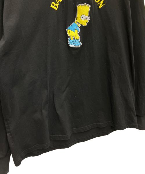 1PIU1UGUALE3 RELAX（ウノピゥウノウグァーレトレ リラックス）1piu1uguale3 relax (ウノピゥウノウグァーレトレ リラックス) 長袖カットソー ブラック サイズ:Lの古着・服飾アイテム