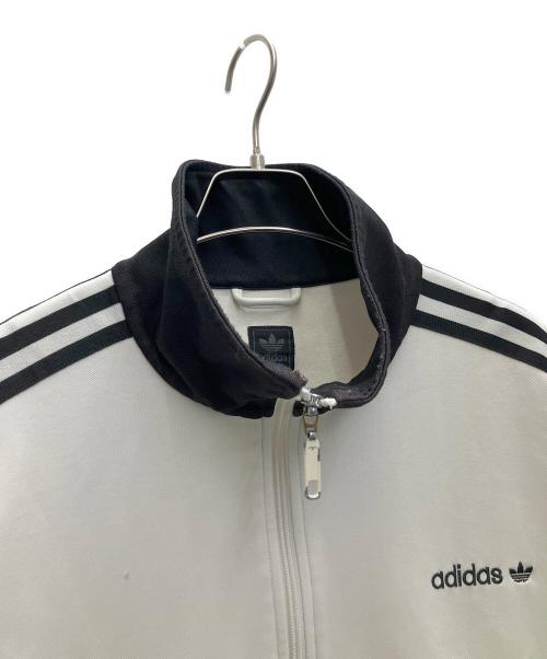 adidas（アディダス）adidas (アディダス) トラックジャケット ブラック×ホワイト サイズ:Lの古着・服飾アイテム