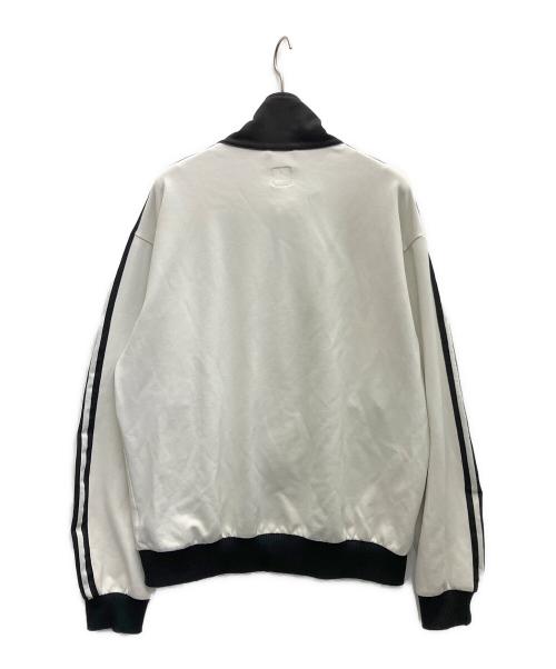 adidas（アディダス）adidas (アディダス) トラックジャケット ブラック×ホワイト サイズ:Lの古着・服飾アイテム