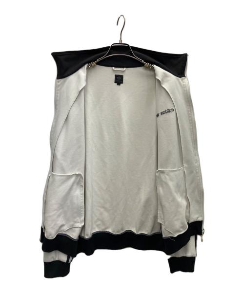 adidas（アディダス）adidas (アディダス) トラックジャケット ブラック×ホワイト サイズ:Lの古着・服飾アイテム