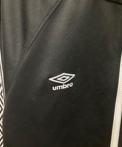 UMBRO（アンブロ）UMBRO (アンブロ) トラックジャケット ブラック×ホワイト サイズ:Mの古着・服飾アイテム