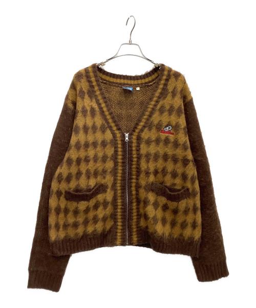 BLESS YOUALL（ブレス・ユー・オール）BLESS YOUALL (ブレス・ユー・オール) ブルゾン ブラウン サイズ:Mの古着・服飾アイテム