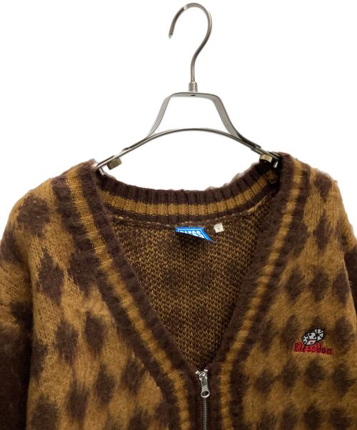 BLESS YOUALL（ブレス・ユー・オール）BLESS YOUALL (ブレス・ユー・オール) ブルゾン ブラウン サイズ:Mの古着・服飾アイテム