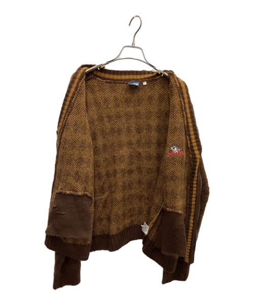 BLESS YOUALL（ブレス・ユー・オール）BLESS YOUALL (ブレス・ユー・オール) ブルゾン ブラウン サイズ:Mの古着・服飾アイテム