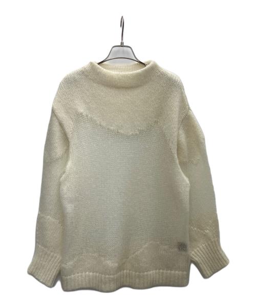 Ameri（アメリ）AMERI (アメリ) ニット ホワイト サイズ:SIZEFREEの古着・服飾アイテム