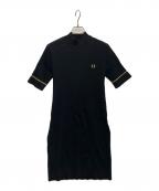 FRED PERRYフレッドペリー）の古着「半袖ワンピース」｜ブラック