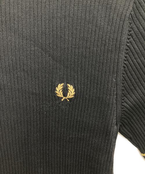 FRED PERRY（フレッドペリー）FRED PERRY (フレッドペリー) 半袖ワンピース ブラック サイズ:SIZE38の古着・服飾アイテム