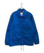 LACOSTE LIVEラコステライブ）の古着「コーチジャケット」｜ブルー