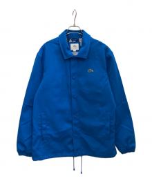 LACOSTE LIVE（ラコステライブ）の古着「コーチジャケット」｜ブルー