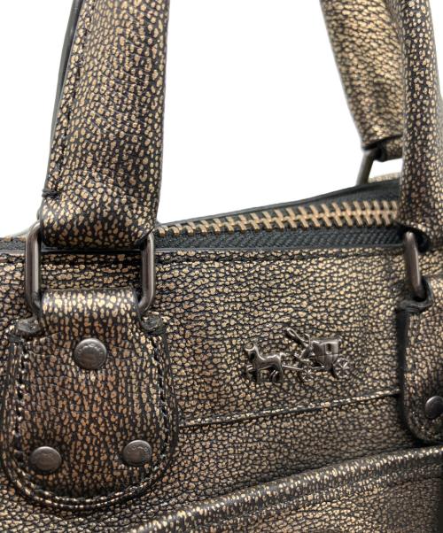 COACH（コーチ）COACH (コーチ) 2WAYショルダーバッグ ゴールドの古着・服飾アイテム