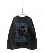 ARULEアリュール）の古着「スウェットプルオーバー」｜ブラック