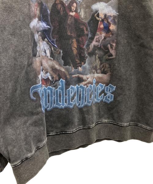 ARULE（アリュール）ARULE (アリュール) スウェットプルオーバー ブラック サイズ:XLの古着・服飾アイテム