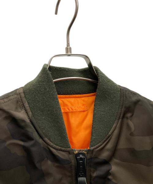 ALPHA（アルファ）ALPHA (アルファ) MA-1ジャケット オリーブ サイズ:Mの古着・服飾アイテム