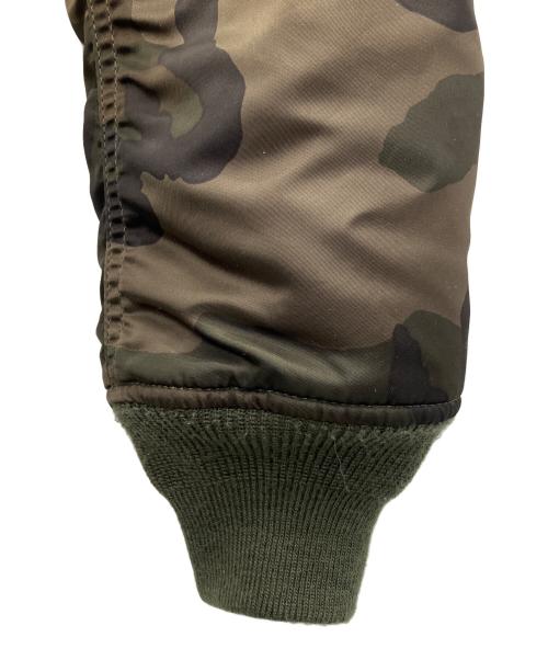 ALPHA（アルファ）ALPHA (アルファ) MA-1ジャケット オリーブ サイズ:Mの古着・服飾アイテム