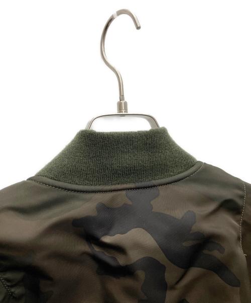 ALPHA（アルファ）ALPHA (アルファ) MA-1ジャケット オリーブ サイズ:Mの古着・服飾アイテム