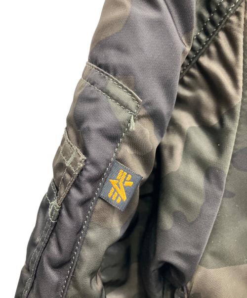 ALPHA（アルファ）ALPHA (アルファ) MA-1ジャケット オリーブ サイズ:Mの古着・服飾アイテム