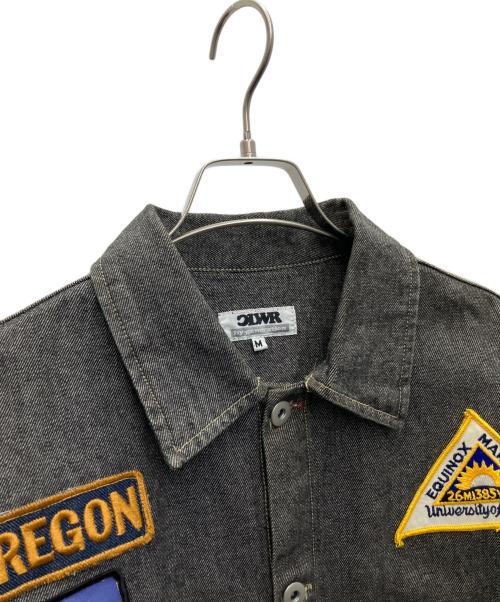 CLWR（シーエルダブリューアール）CLWR (シーエルダブリューアール) カバーオール ブラック サイズ:Mの古着・服飾アイテム