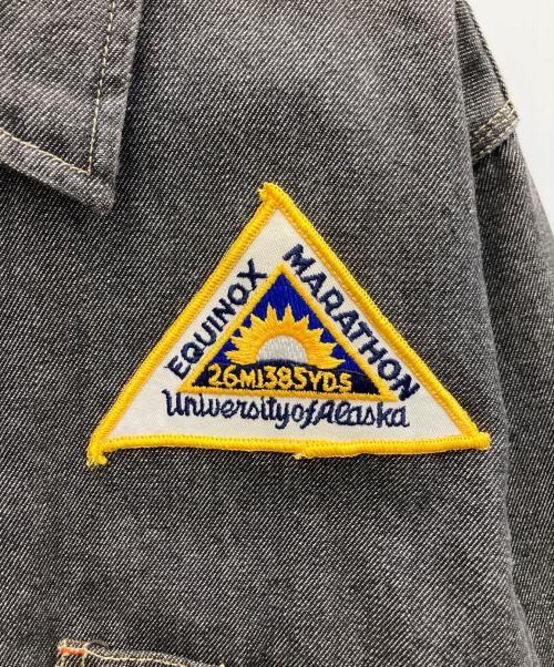 CLWR（シーエルダブリューアール）CLWR (シーエルダブリューアール) カバーオール ブラック サイズ:Mの古着・服飾アイテム