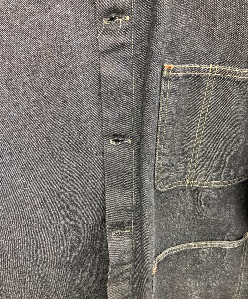 CLWR（シーエルダブリューアール）CLWR (シーエルダブリューアール) カバーオール ブラック サイズ:Mの古着・服飾アイテム