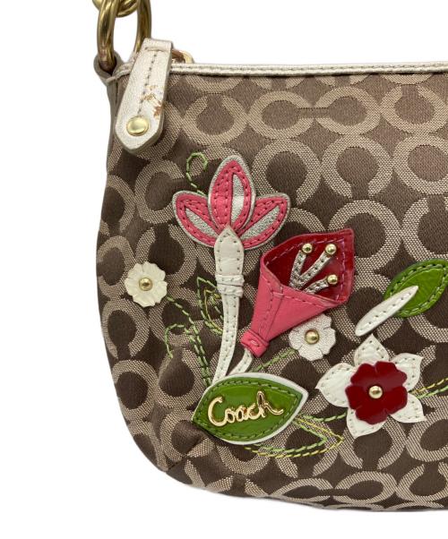 COACH（コーチ）COACH (コーチ) ハンドバッグ ブラウンの古着・服飾アイテム