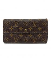 LOUIS VUITTON（ルイ ヴィトン）の古着「ポルトフォイユ・サラ」｜ブラウン
